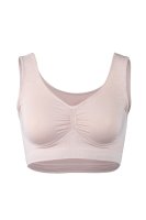 Medium Control Soft Bra +  knitted in Lace Silver Grey M